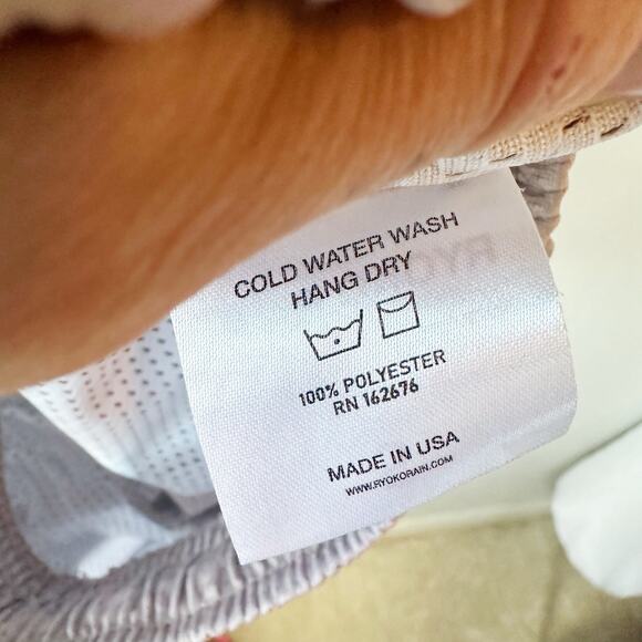 Ryoko Rain Cherry Blossom Purple Athletic Streetwear Shorts Unisex sz S - Picture 7 of 10